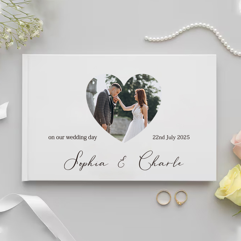 Personalized Guest Book - Libro degli ospiti personalizzato per regalo
