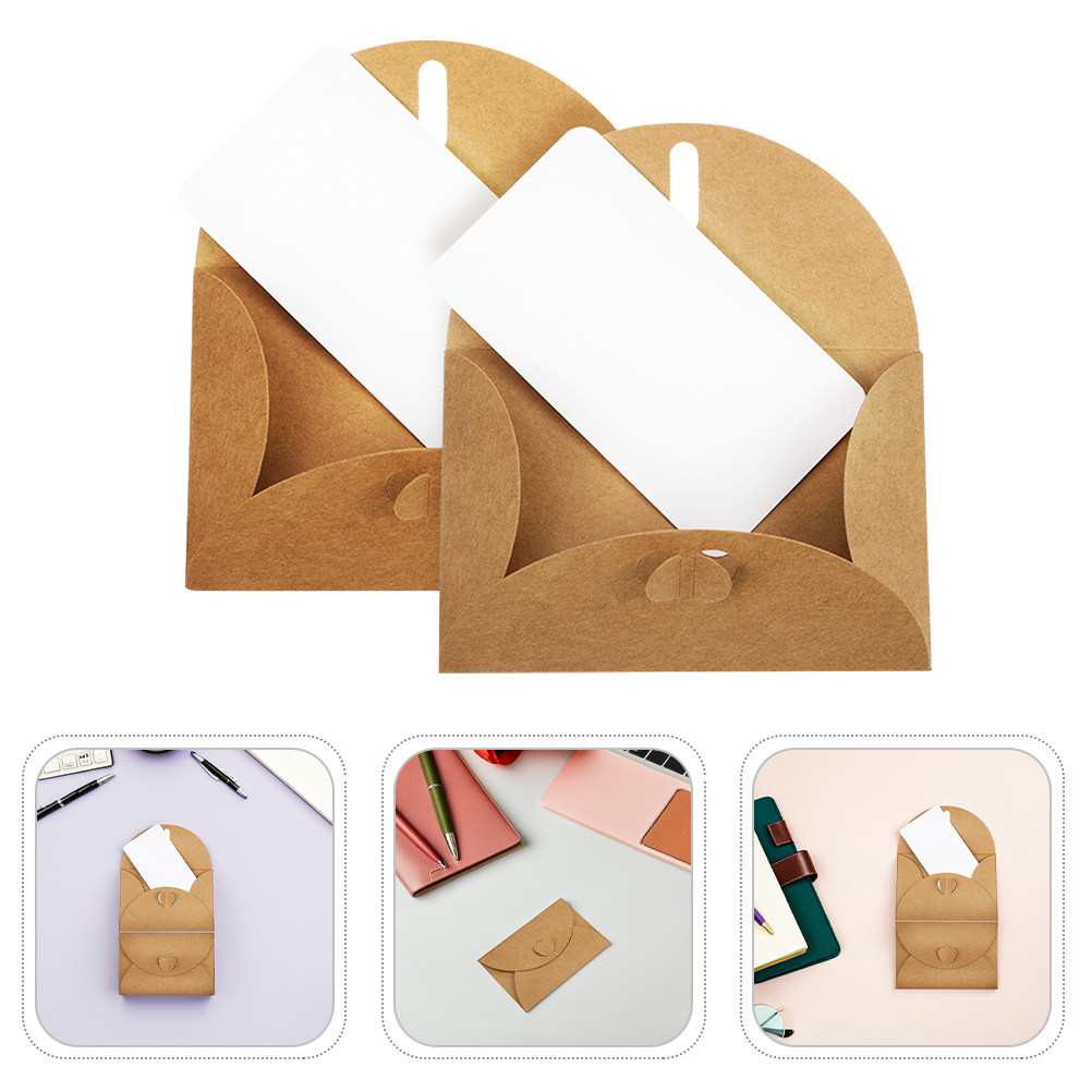 Wedding Envelopes - 30 Set di Mini Buste Kraft