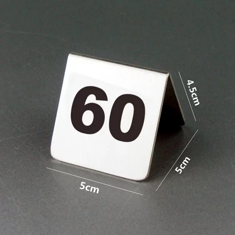 Numeri da Tavolo in Acciaio In - Table Number Gold recensione e prezzo