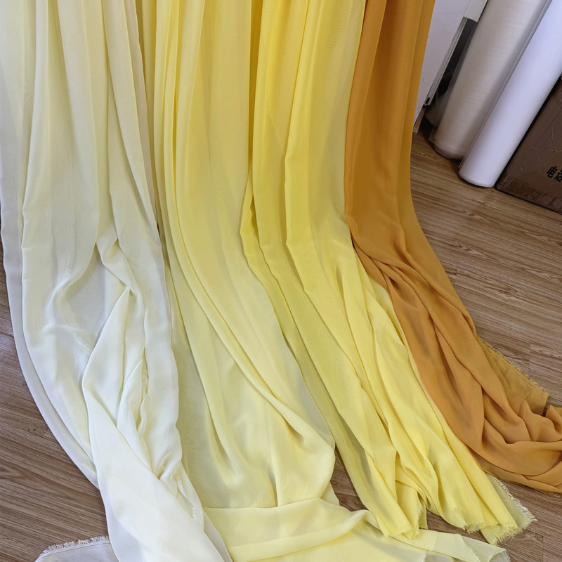 Tessuto Chiffon giallo bianco  - Wedding Backdrop Curtain recensione e prezzo