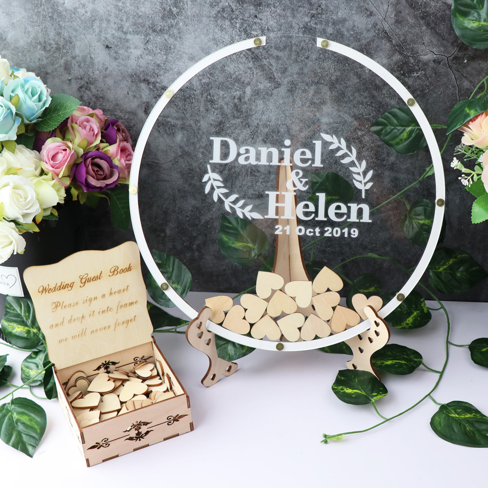 Personalizzato acrilico rotond - Personalized Guest Book recensione e prezzo