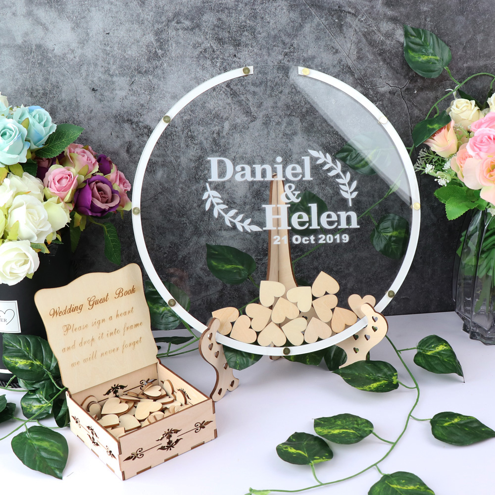 Personalizzato acrilico rotond - Personalized Guest Book recensione e prezzo