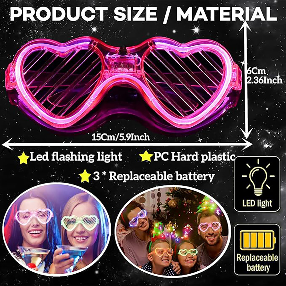 5/10/20/30/50 Occhiali luminos - Wedding Supply Bulk recensione e prezzo