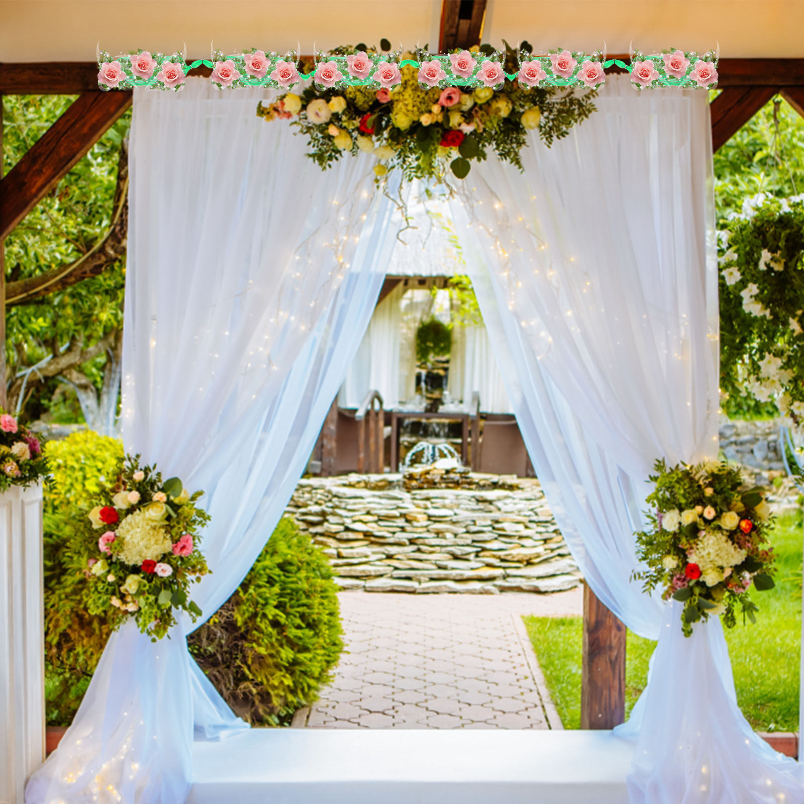 1 Set di Ghirlande in Schiuma  - Wedding Decoration Supply recensione e prezzo