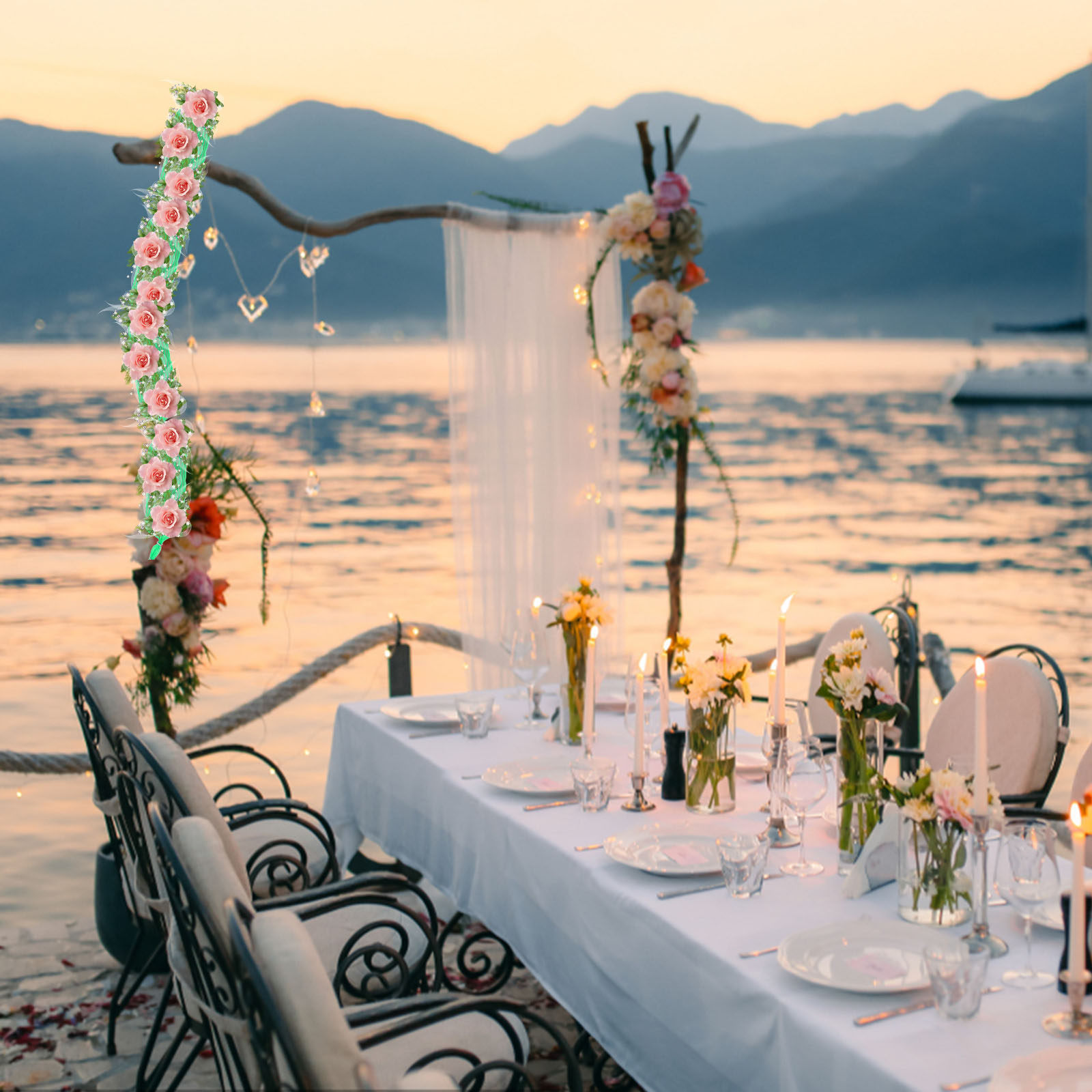1 Set di Ghirlande in Schiuma  - Wedding Decoration Supply recensione e prezzo