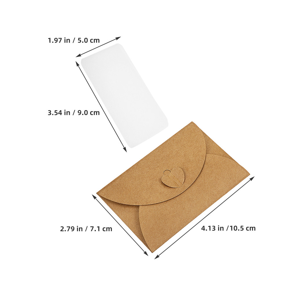 30 Set di Mini Buste Kraft con - Wedding Envelopes recensione e prezzo